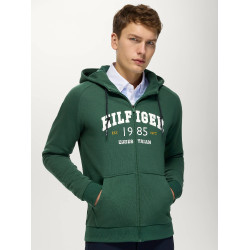 Sweat à capuche zippé Parker homme Tommy Hilfiger Equestrian