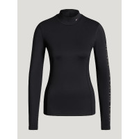 Amelie Dames Rhinestone Hoge Hals Baselayer Tommy Hilfiger Equestrian