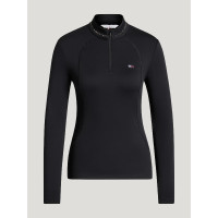 Cady Dames 1/4 Rits Rhinestone Trainingstop Tommy Hilfiger Equestrian