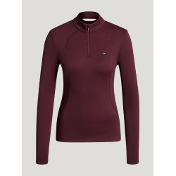 Cady Dames 1/4 Rits Rhinestone Trainingstop Tommy Hilfiger Equestrian