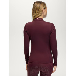Baselayer Cady femme 1/4 Zip Rhinestone Tommy Hilfiger Equestrian