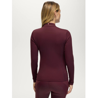 Baselayer Cady femme 1/4 Zip Rhinestone Tommy Hilfiger Equestrian