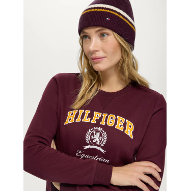 Sweat shirt Campus Tommy Hilfiger Equestrian femme