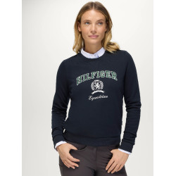 Sweat shirt Campus Tommy Hilfiger Equestrian femme