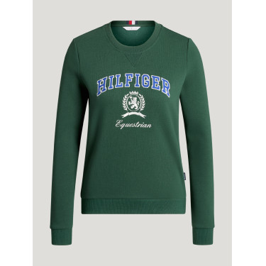 Sweat shirt Campus Tommy Hilfiger Equestrian femme