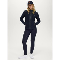 Veste Elmonte femme Fleece Tommy Hilfiger Equestrian Desert sky Bleu Veste Elmonte femme Fleece Tommy Hilfiger Equestrian Desert sky Bleu