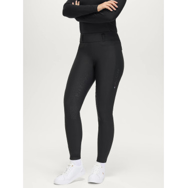 Legging Highland hiver Rhinestone Hybrid Tommy Hilfiger Equestrian femme Noir