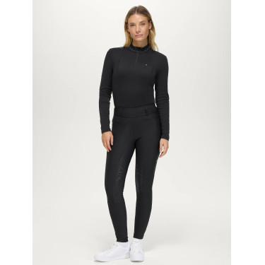 Legging Highland hiver Rhinestone Hybrid Tommy Hilfiger Equestrian femme Noir