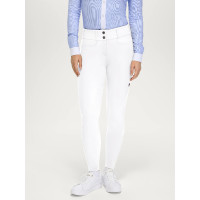 Pantalon Mia femme Full Grip Tommy Hilfiger Equestrian Blanc optic Pantalon Mia femme Full Grip Tommy Hilfiger Equestrian Blanc optic