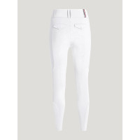 Pantalon Mia femme Full Grip Tommy Hilfiger Equestrian Blanc optic Pantalon Mia femme Full Grip Tommy Hilfiger Equestrian Blanc optic