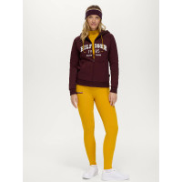Mills Dames Zipup Hoodie Tommy Hilfiger Equestrian Diep bordeaux