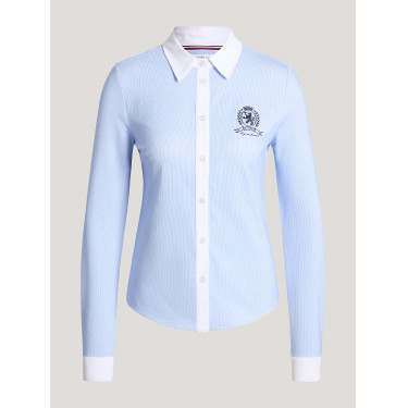 Chemise Perkins femme Stretch Stripe Tommy Hilfiger Equestrian