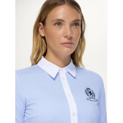 Perkins Dames Stretch Gestreept Overhemd Tommy Hilfiger Equestrian