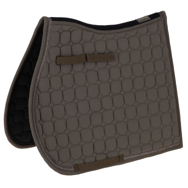 Covalliero Zadeldek AH26 Melkchocolade Grijs