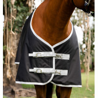 Buitendeken Amigo® Ripstop 900D Quarter Horse Plus 0g Horseware Zwart / zilver