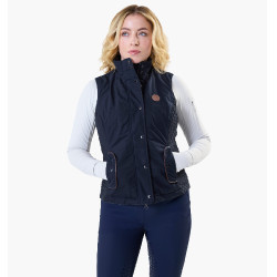 Veste sans manches Horseware Newmarket femme Marine Bleu marine