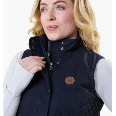 Veste sans manches Horseware Newmarket femme Marine Bleu marine