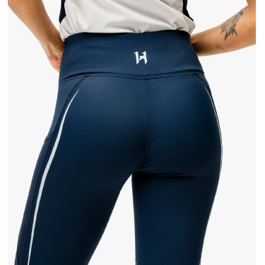 Legging d'équitation Horseware Formfit grip genoux Marine Bleu marine