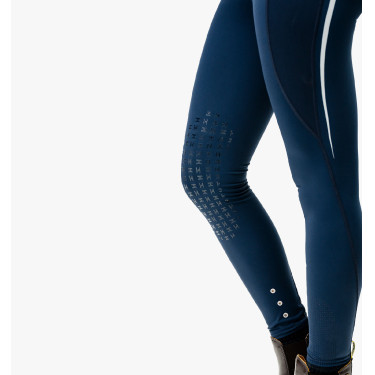 Legging d'équitation Horseware Formfit grip genoux Marine Bleu marine