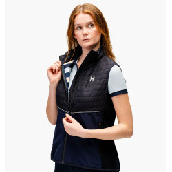Mouwloos vest Horseware Flow Marine / marine Blauw