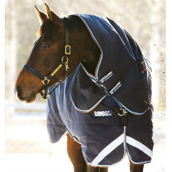 Couvre-cou imperméable pour cheval Rambo Duo 100g