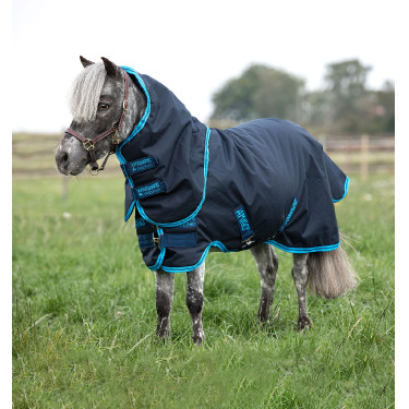 Couverture shetland imperméable 200g pour mini-poney