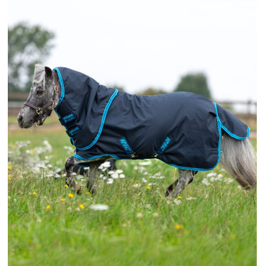 Couverture shetland imperméable 200g pour mini-poney