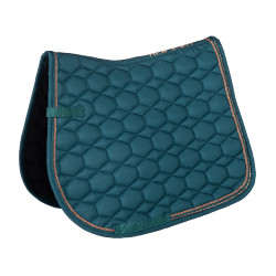 Tapis Rosegold Glamour Style HKM Pétrole / or rose Tapis Rosegold Glamour Style HKM Pétrole / or rose