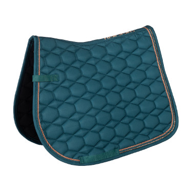 Tapis Rosegold Glamour Style HKM Pétrole / or rose Tapis Rosegold Glamour Style HKM Pétrole / or rose