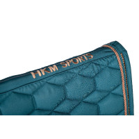 Tapis Rosegold Glamour Style HKM Pétrole / or rose Tapis Rosegold Glamour Style HKM Pétrole / or rose