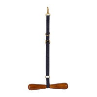 Zadel-T-houder navy Zwart