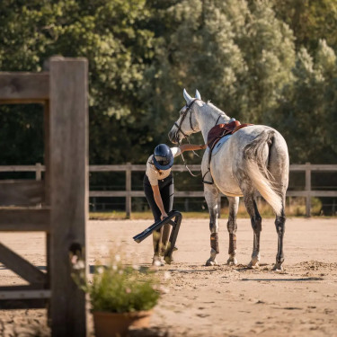 Marchepied d’équitation pliant 60 cm antidérapant – Grooming Deluxe