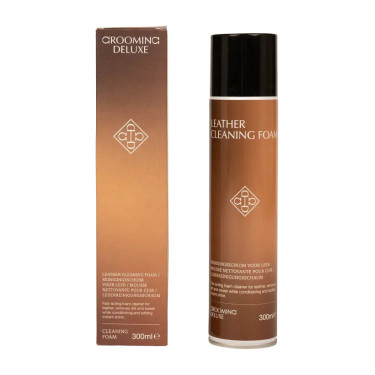 Mousse nettoyante cuir équitation – Grooming Deluxe