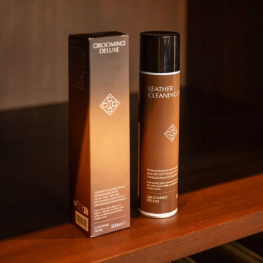 Mousse nettoyante cuir équitation – Grooming Deluxe