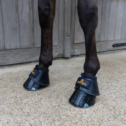 Springschoenen voor paard Pro zwart XXL | Equi-Clic Springschoenen voor paard Pro zwart XXL | Equi-Clic