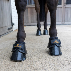 Springschoenen voor paard Pro zwart XXL | Equi-Clic Springschoenen voor paard Pro zwart XXL | Equi-Clic