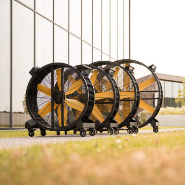Industriële stalventilator 144 cm met snoer | Equi-clic