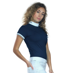 Polo Cassia Dames Korte Mouwen Flags & Cup Polo Cassia Dames Korte Mouwen Flags & Cup