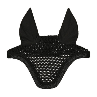 Bonnet anti-mouches Wellington soundless corde pailletée tressée Kentucky Noir Bonnet anti-mouches Wellington soundless corde pailletée tressée Kentucky Noir