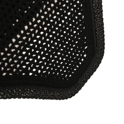 Bonnet anti-mouches Wellington soundless corde pailletée tressée Kentucky Noir Bonnet anti-mouches Wellington soundless corde pailletée tressée Kentucky Noir