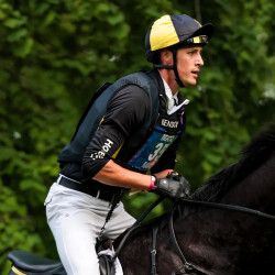 Paardensport borstnummerhouder eventing – Kentucky zwart