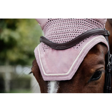 Bonnet d’équitation anti-mouche velours Kentucky soundless Bonnet d’équitation anti-mouche velours Kentucky soundless