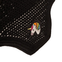 Geluidsdempend oornetje paard donker marine L – Equi-Clic