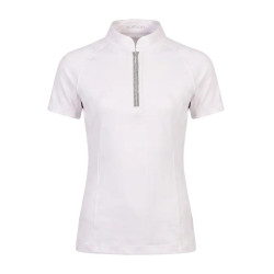 Meisjes wedstrijdshirt paardrijden oudroze 160 | Equi-Clic Meisjes wedstrijdshirt paardrijden oudroze 160 | Equi-Clic