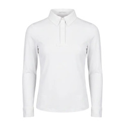 Wedstrijdshirt jongens 160 lange mouw – paardensport