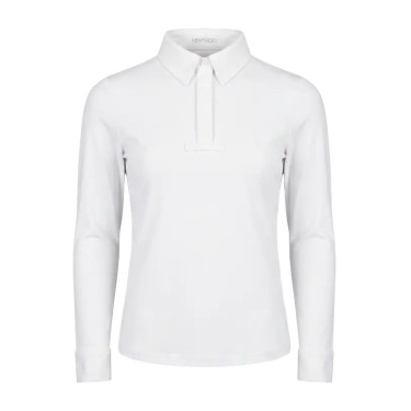 Wedstrijdshirt jongens 160 lange mouw – paardensport