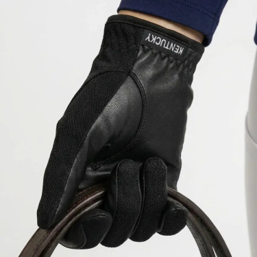 Zomer rijhandschoenen met grip zwart – maat 11 | Equi-Clic