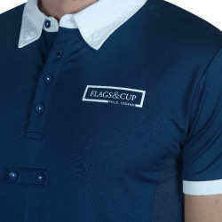 Polo Enfant Cartago manches courtes Flags & Cup Blanc Polo Enfant Cartago manches courtes Flags & Cup Blanc