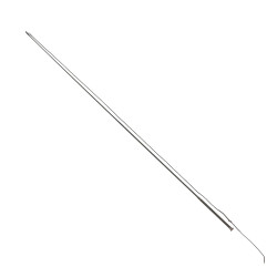 Longeerzweep 180 cm met leren handgreep | Ruitersport