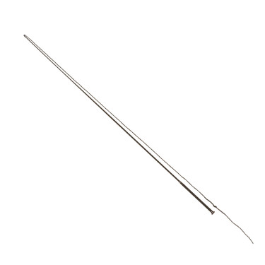 Chambrière d’équitation longe Velari Control cuir 180 cm
